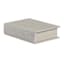 Cream Linen Book Box, 11"