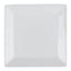 Super White Porcelain Hard Square Salad Plate, 7.5"