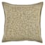 2-Pack Green Two-Toned Woven Throw Pillow with Flange, 18"