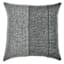 2-Pack Dark Grey Stone Wash Throw Pillows, 18"