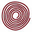 Homespun Holiday Red Wooden Bead Garland, 144"