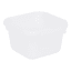 8-Piece White Interlocking Storage Bin Set