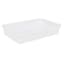 8-Piece White Interlocking Storage Bin Set