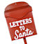 Homespun Holiday Letters to Santa Red Metal Mailbox, 36"