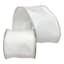 Classic Christmas 4" White Velvet Ribbon, 5yd