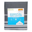 3-Piece Grey Striped 200 Thread Count 100% Cotton Sheet Set, Twin/Twin XL