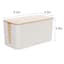 Office Cord Organizer with Bamboo Lid, 3l
