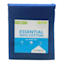 3-Piece Navy Blue 200 Thread Count Brushed Cotton Sheet Set, Twin/Twin XL