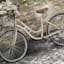 Framed Bicicletta II Embellished Canvas Wall Art, 24x36
