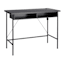 Lance Wood & Metal Desk, Black