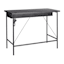 Lance Wood & Metal Desk, Black