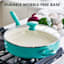 GreenPan Rio Turquoise Covered Frying Pan, 5qt