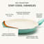 GreenPan 16-Piece Rio Cookware Set, Turquoise