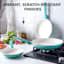 GreenPan 3-Pack Rio Frying Pan Set, Turquoise