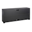 Huxley Wooden Media Cabinet, Black