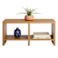Hazel Cube Storage Bench - Rustic Natural Finish