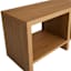 Hazel Cube Storage Bench - Rustic Natural Finish