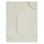 (B884) Crosby St. Ivory High-Low Area Rug, 8x10