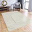 (B884) Crosby St. Ivory High-Low Area Rug, 8x10