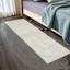 (B884) Crosby St. Ivory High-Low Runner, 2x6