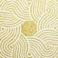Elmbrook Yellow Border Round Washable Accent Rug, 3'