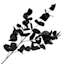 Spellbound Black Eucalyptus Spray, 31"
