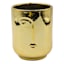 Oh Joy! Indoor Gold Face Ceramic Modern Planter, 5"