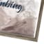 Ty Pennington Glass Framed Keep Climbing Print Wall Sign, 17"