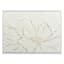 Providence Framed White Flower with Gold Canvas Wall Art, 36x24