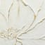 Providence Framed White Flower with Gold Canvas Wall Art, 36x24