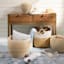 Ty Pennington Air Plant in Glass Vessel with Wood Base, 6.1"