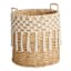 Found & Fable Water Hyacinth with Macrame Basket, Large