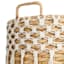 Found & Fable Water Hyacinth with Macrame Basket, Large