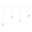 60-Count LED Twinkling String Lights with 16 Snowflakes