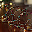Battery Operated LED Mini C7 Multicolor Garland String Lights, 12'