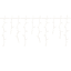 200-Count Clear Icicle String Lights with White Wire
