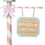 Mrs. Claus' Bakery LED Merry Christmas Lamp Post, 20"