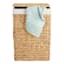 Natural Water Hyacinth Laundry Hamper, Small