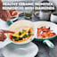 GreenPan Rio 2-Pack Frying Pan Set, Black