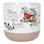 Indoor Cardinal Sentiment Pot, Small