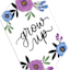 Grow Up Yard Stake, 6"