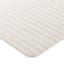 Bistro Forever Woven White Striped Antifatigue Mat, 20x39