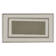 Plano Beige Double Border Non-Antifatigue Kitchen Mat, 20x39
