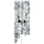 Watercolor Wind Chime, 38"