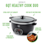 GreenLife Slow Cooker, Black