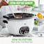 GreenLife Slow Cooker, White