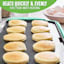 GreenLife XL Electric Griddle, Turquoise