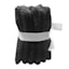 6-Pack Black Cotton Washcloths, 12"