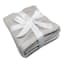 6-Pack Grey Cotton Washcloths, 12"