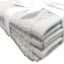 6-Pack Grey Cotton Washcloths, 12"